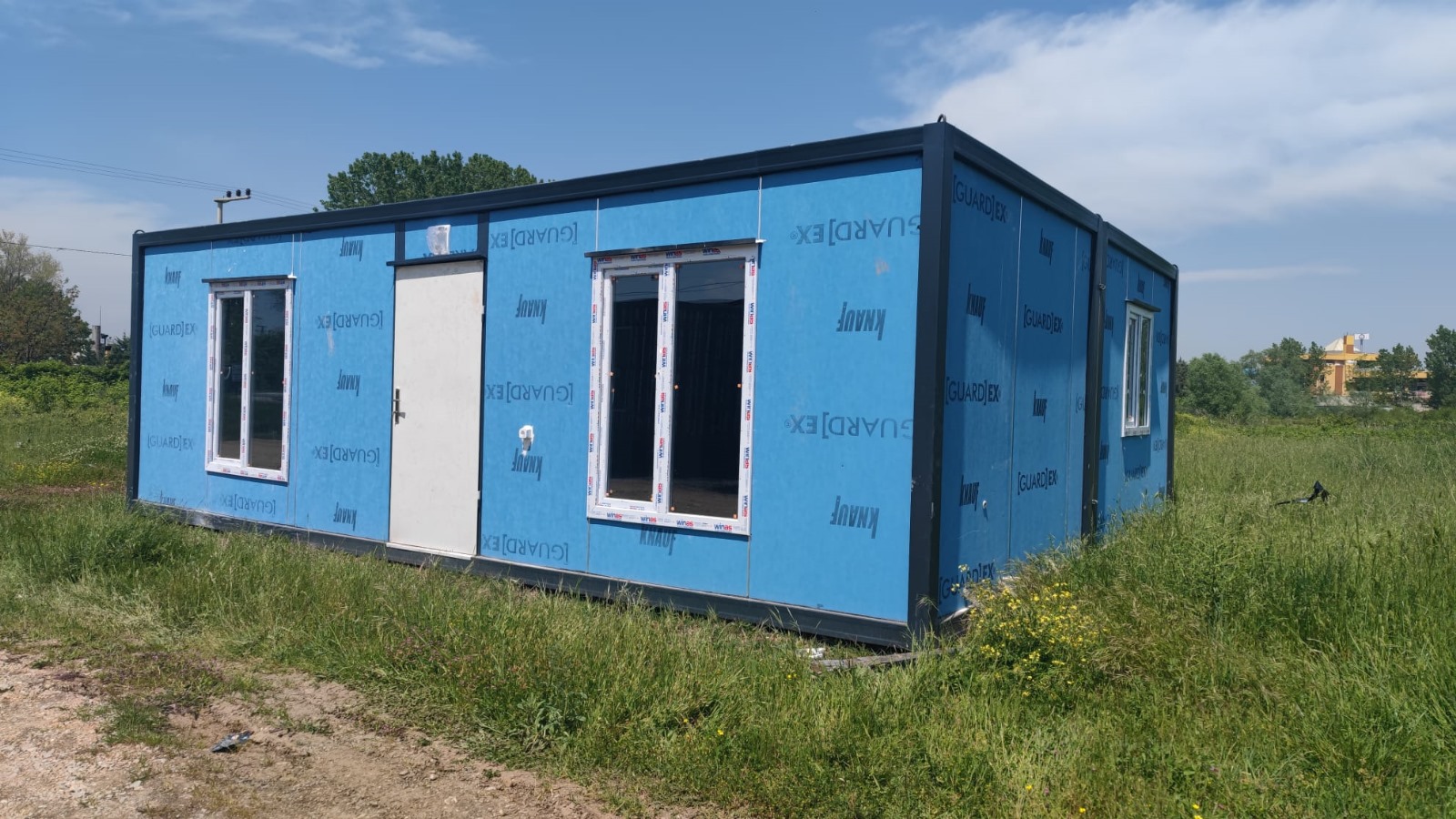 42 METREKARE 2 ODA 1 SALON EV KONTEYNER GUARDEX KAPLAMA 